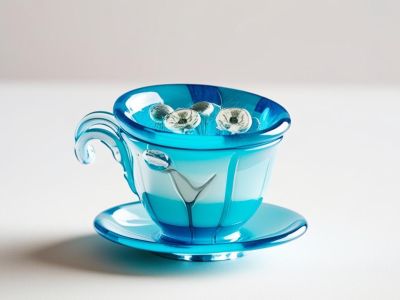 Tasse die überläuft